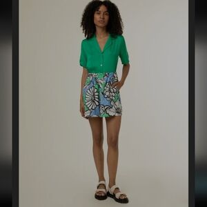 FRNCH Printed Elasticated Waist Shorts